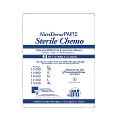 NitriDerm® EC Nitrile Extended Cuff Length Exam Glove, Large, Blue