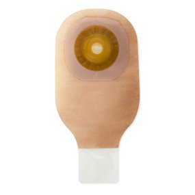 Premier One-Piece Drainable Transparent Ostomy Pouch, 12 Inch Length, 1Â¼ Inch Stoma