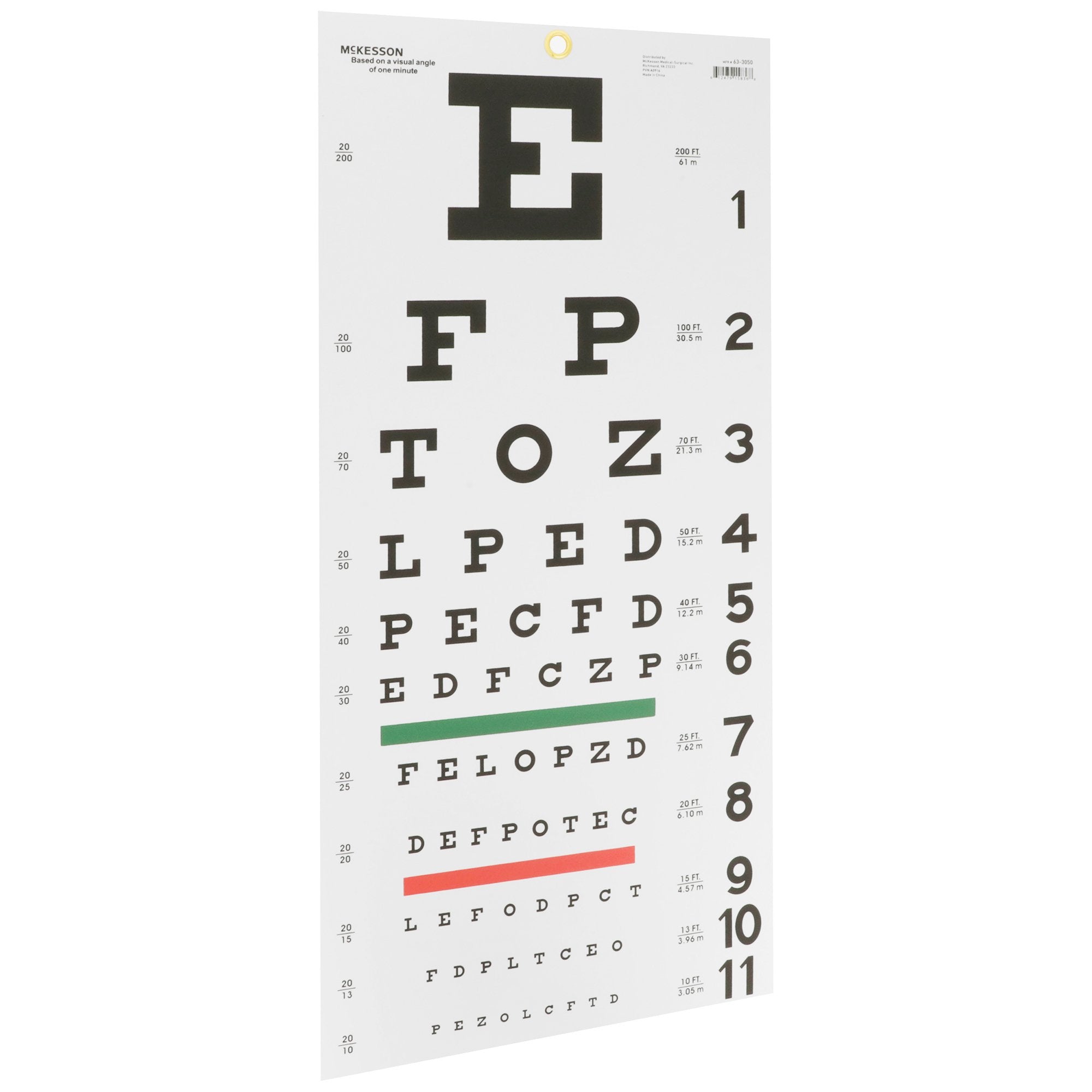 McKesson Eye Test Chart
