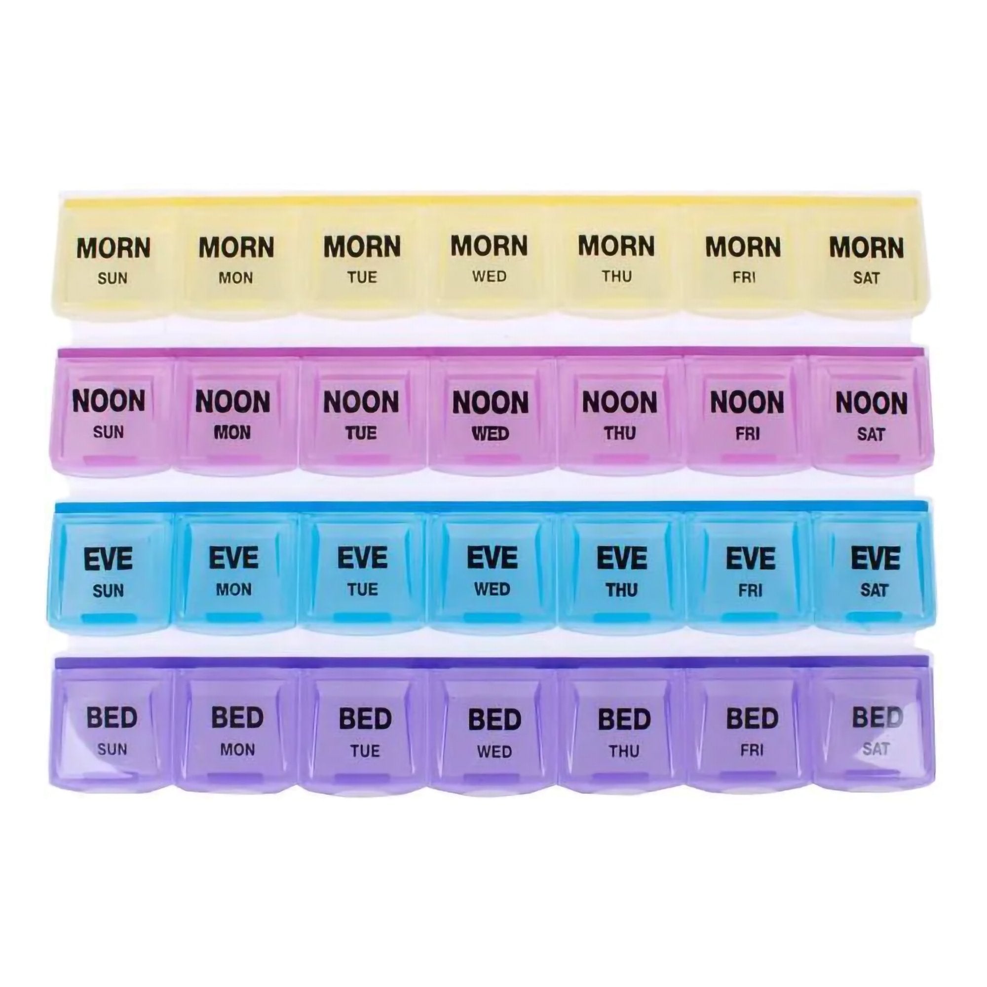 Mediplanner® 7-Day, Four Times a Day Pill Organizer