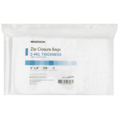 McKesson 5 X 8 Inch Zip Closure Bag