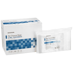 McKesson 5 X 8 Inch Zip Closure Bag