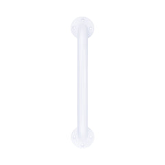 McKesson Wall Grab Bar, White Steel, 24-Inch Length