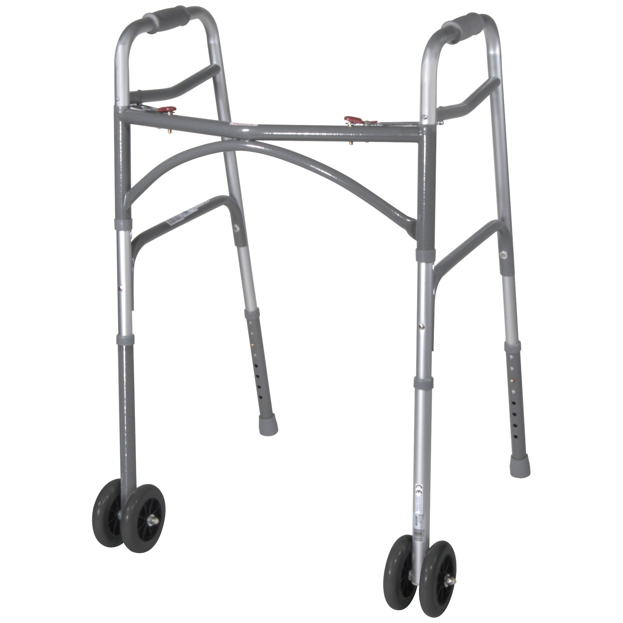 McKesson Steel Bariatric Folding Walker, 32 â€“ 39 Inch Height