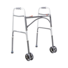 McKesson Steel Bariatric Folding Walker, 32 â€“ 39 Inch Height