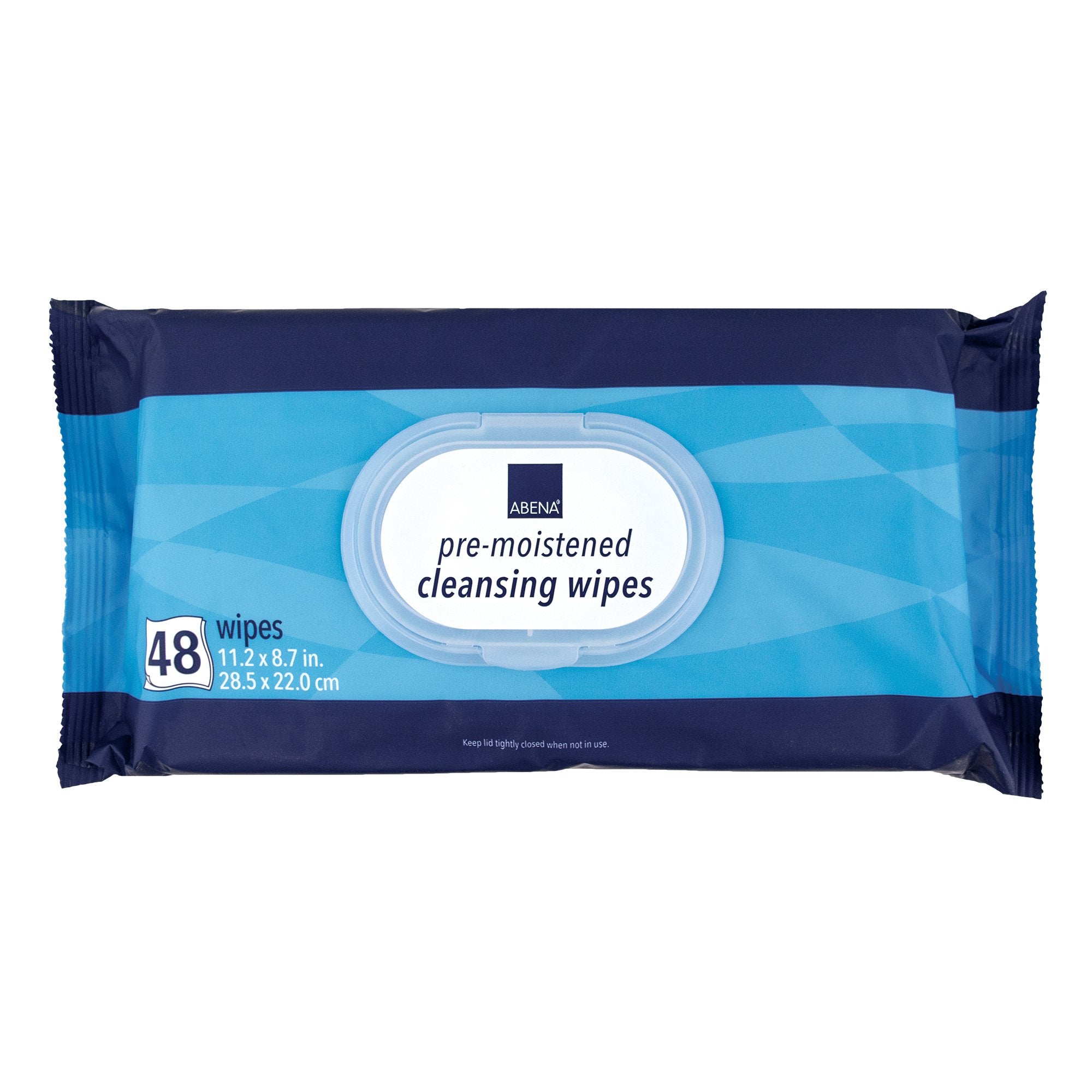 Abena® Scented Pre-Moistened Cleansing Wipes, Soft Pack