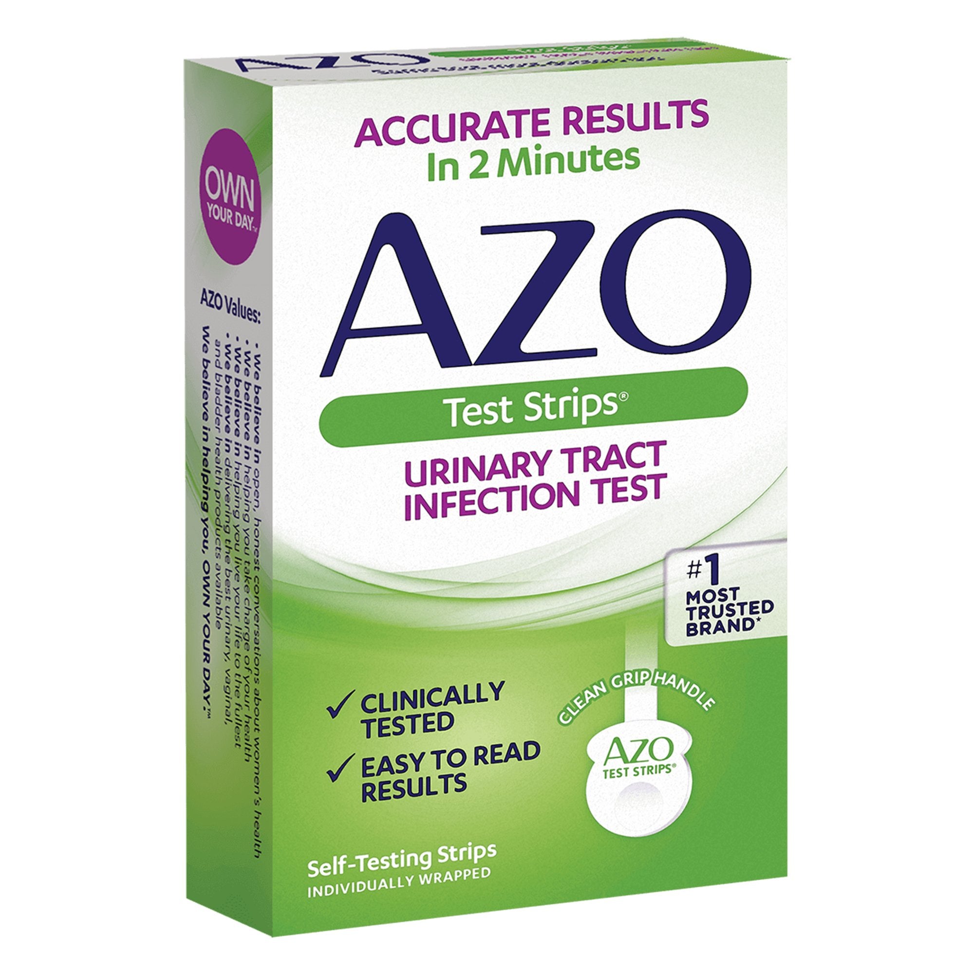 AZO Test Strips® Urinary Tract Infection Detection Home Device Rapid Test
