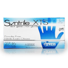 Syntrile® XTS Nitrile Standard Cuff Length Exam Glove, Large, Blue