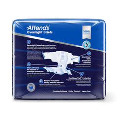 Attends® Briefs with Overnight Protection, X-Large
