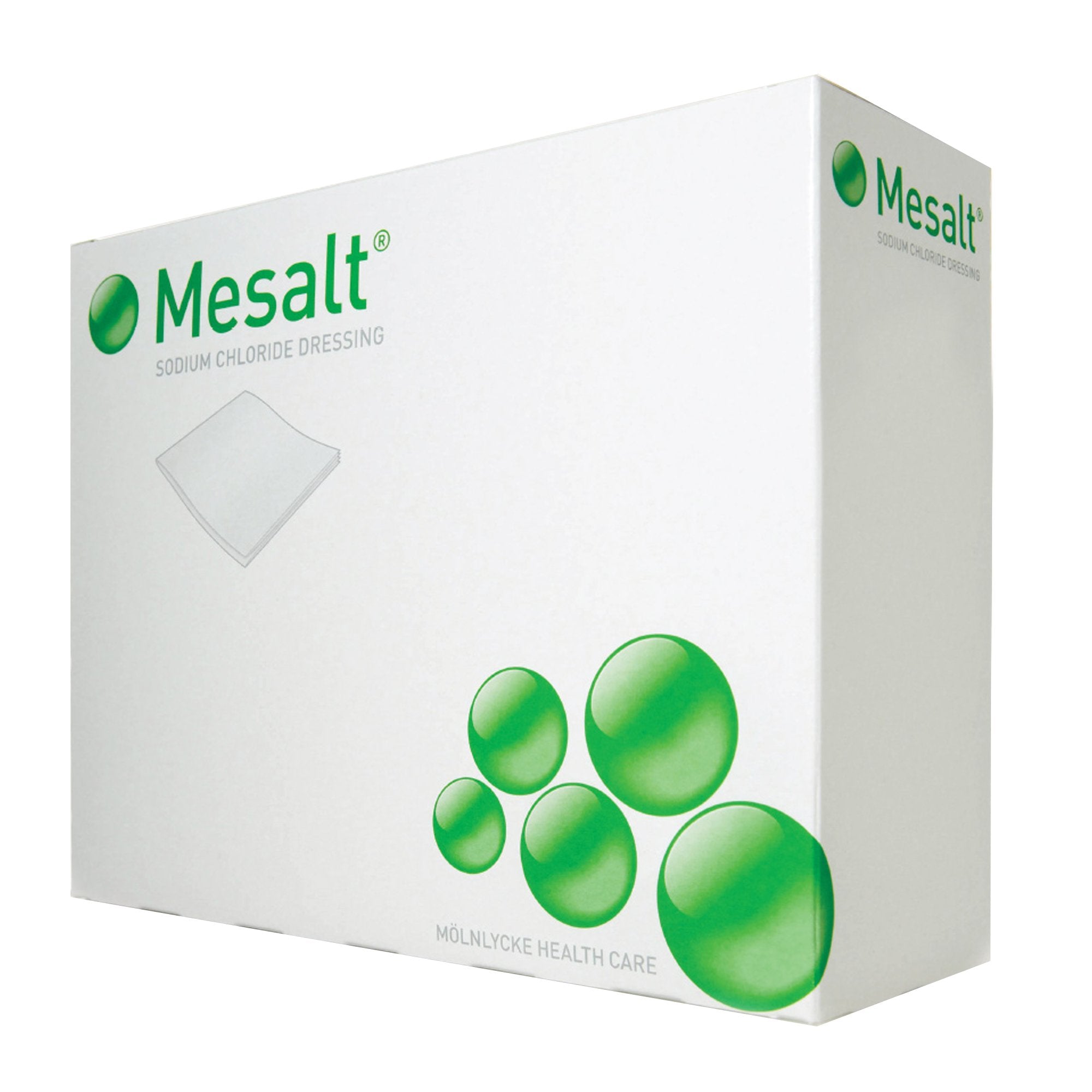 Mesalt® Sodium Chloride Impregnated Dressing, 8 x 8 Inch