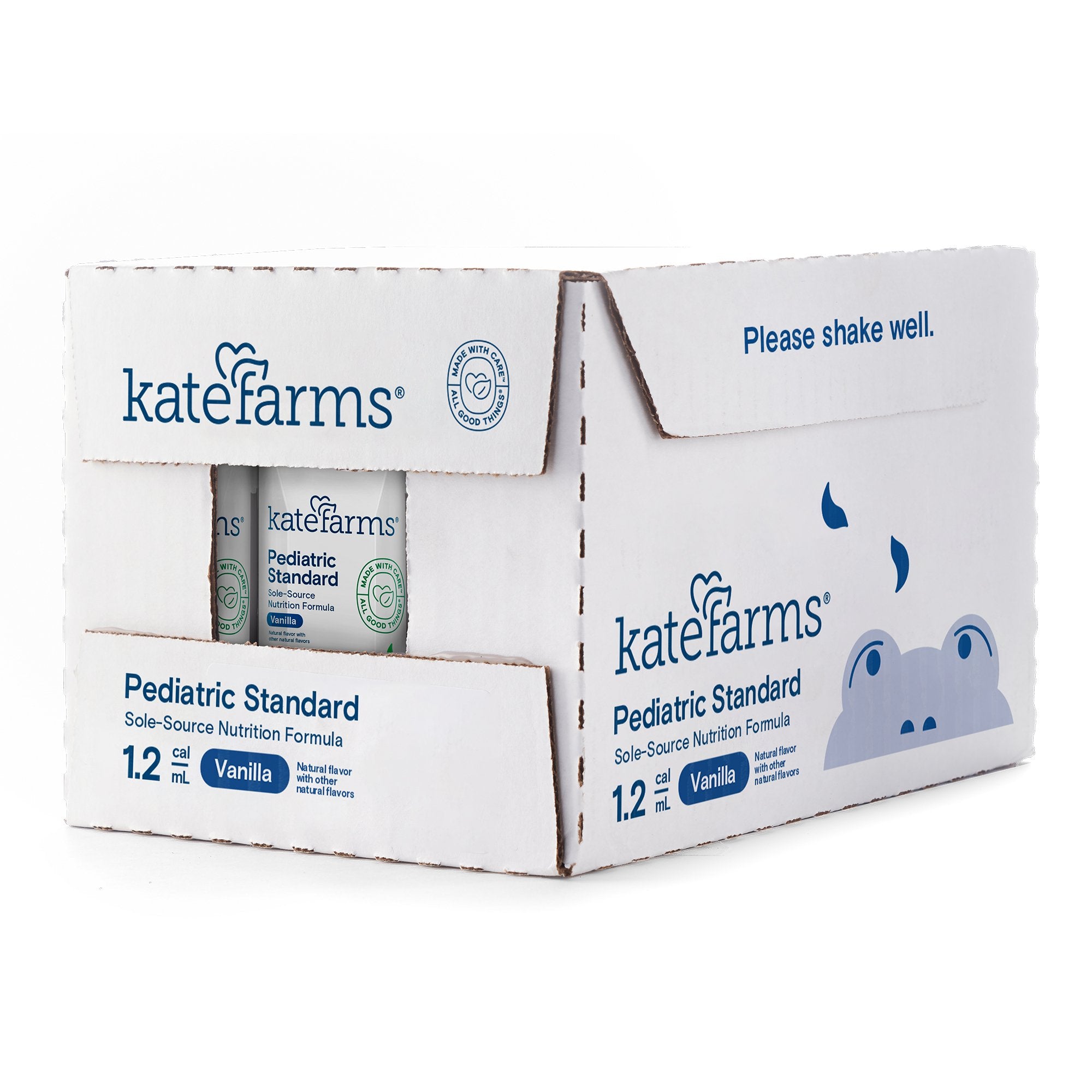 Kate Farms® Pediatric Standard 1.2 Vanilla Pediatric Oral Supplement / Tube Feeding Formula, 8.5 oz. Carton