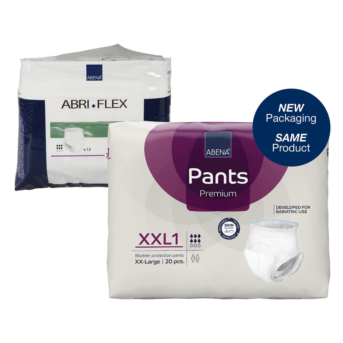Abri-Flex XXL Absorbent Underwear, Extra Extra Large