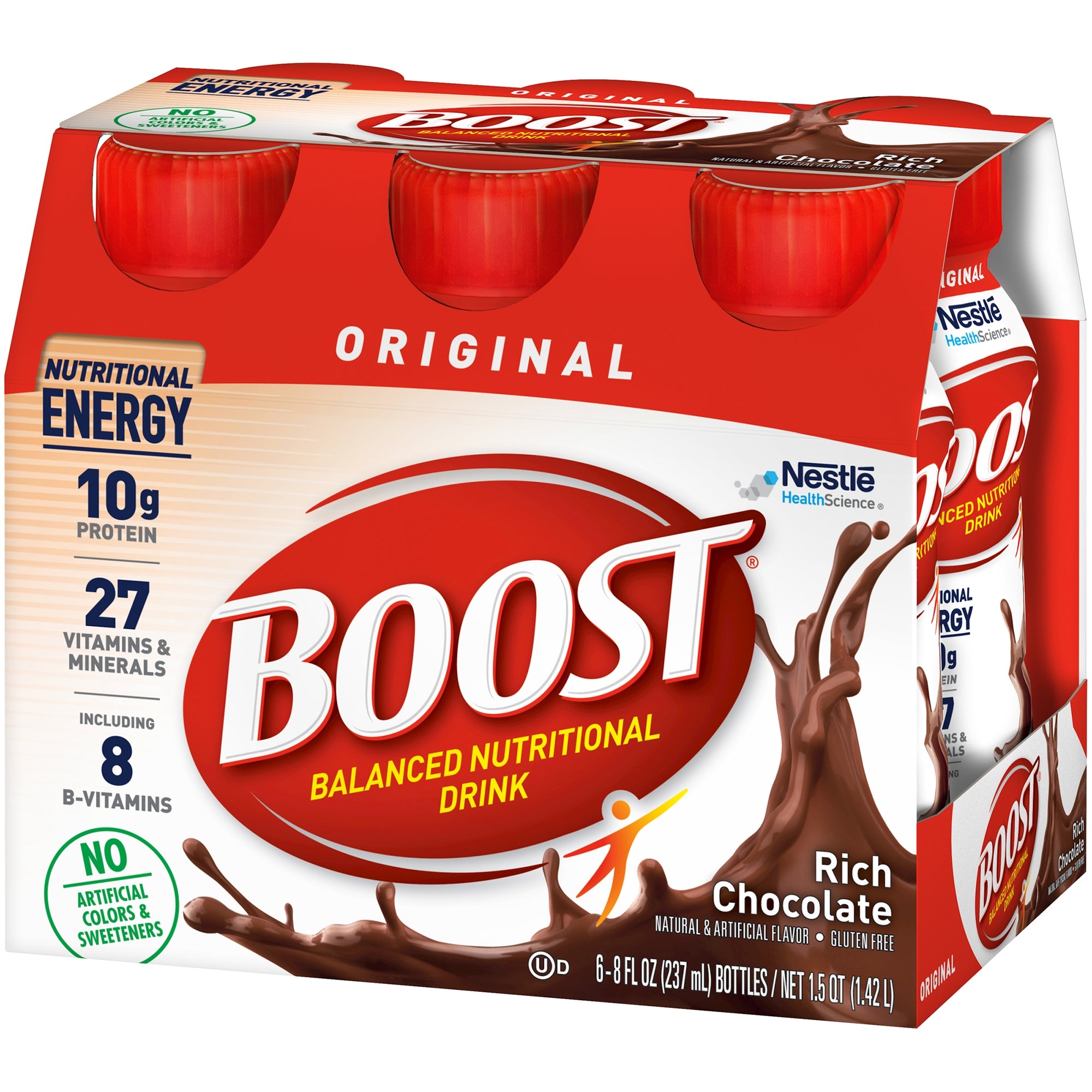 Boost® Original Chocolate Oral Supplement, 8 oz. Bottle