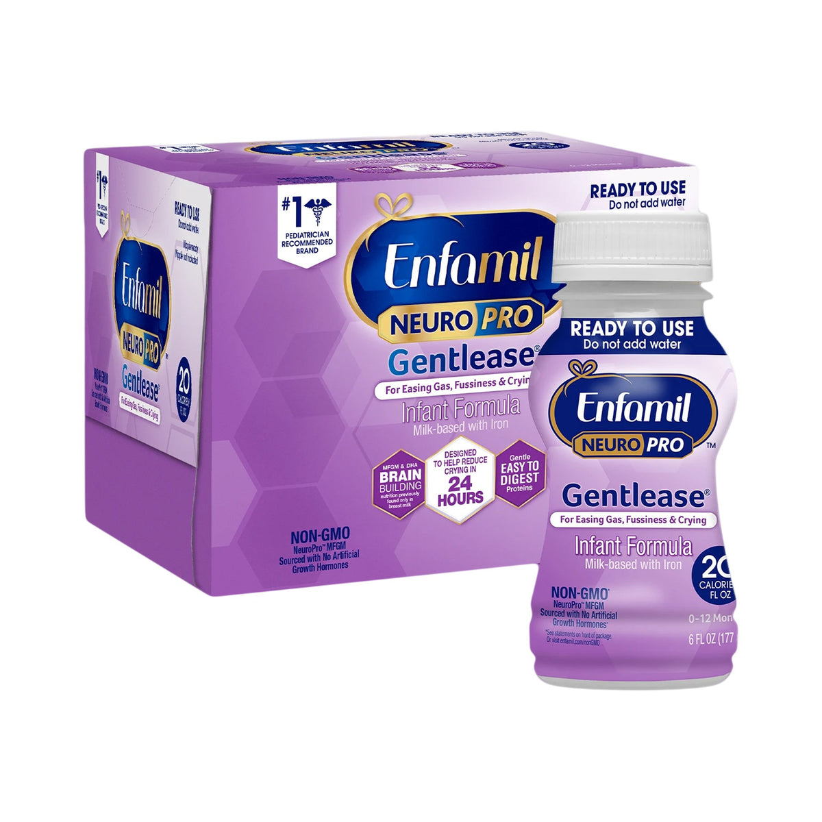 Enfamil® NeuroPro Gentlease® Ready to Use Infant Formula, 6-ounce Bottle