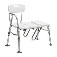 Splash Defense Knocked Down Bath Transfer Bench, 17Â½ â€“ 22Â½ Seat Height