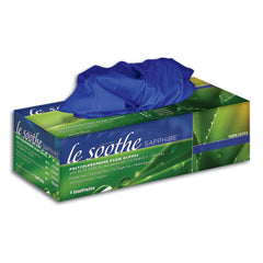 Le Soothe® Sapphire Exam Glove, Medium, Sapphire