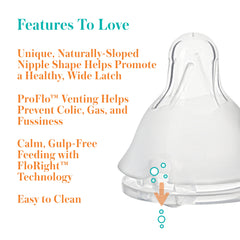 Evenflo® Feeding Balance + Standard Neck Baby Bottle, 9 oz.
