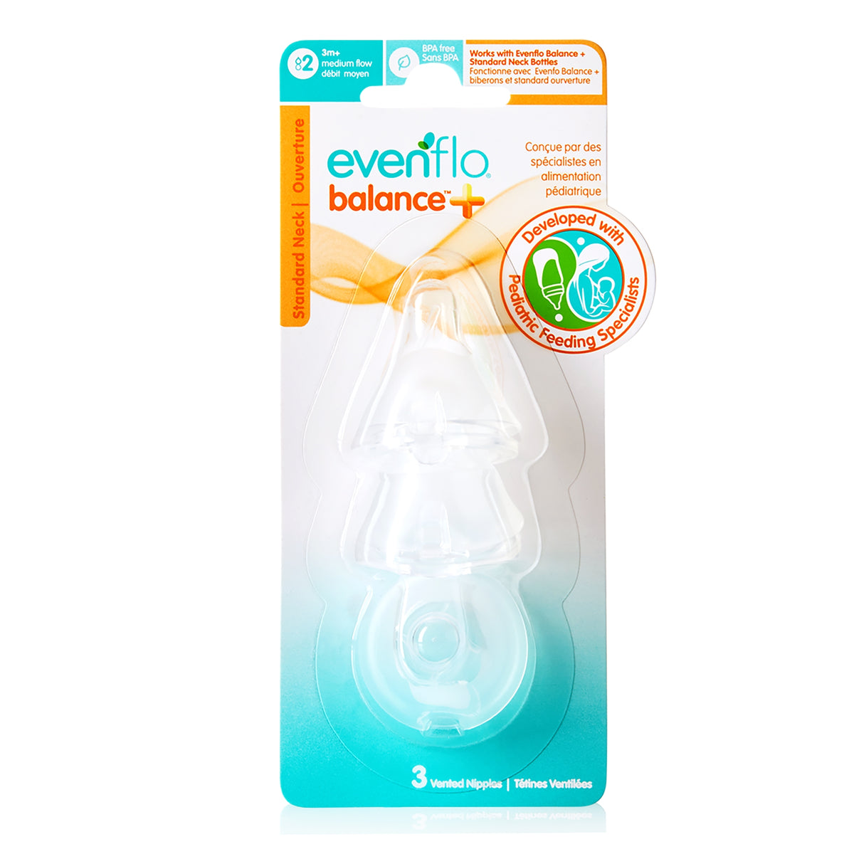 Evenflo® Feeding Balance + Standard Neck Nipple
