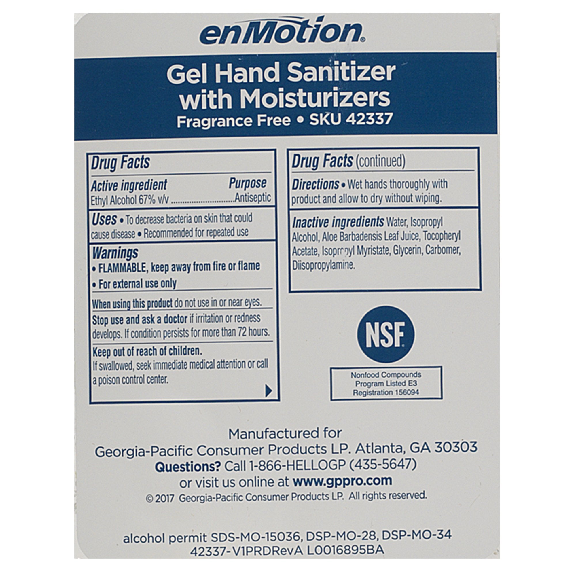 enMotion® Gen2 Hand Sanitizer Gel