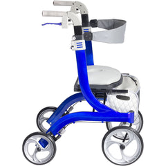 drive Nitro DLX 4 Wheel Rollator, 33Â½ â€“ 38Â½ Inch