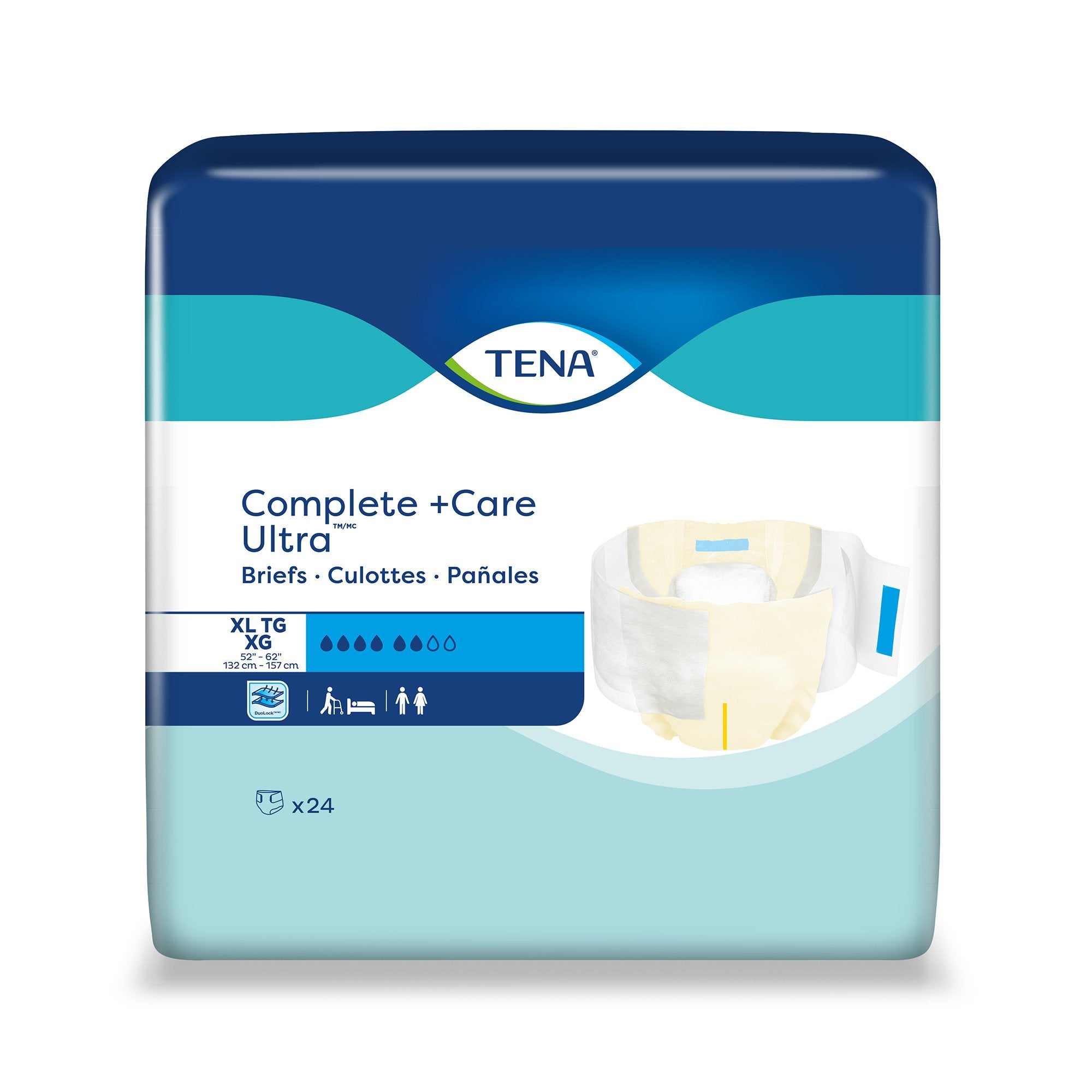 Tena® Complete Ultra Incontinence Brief, Extra Large