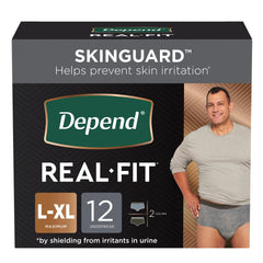 Depend® Real Fit® Maximum Absorbent Underwear, Large / Extra Large