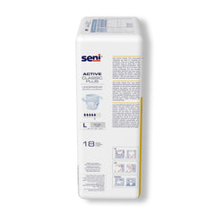 Seni® Active Classic Plus Moderate Absorbent Underwear, Large