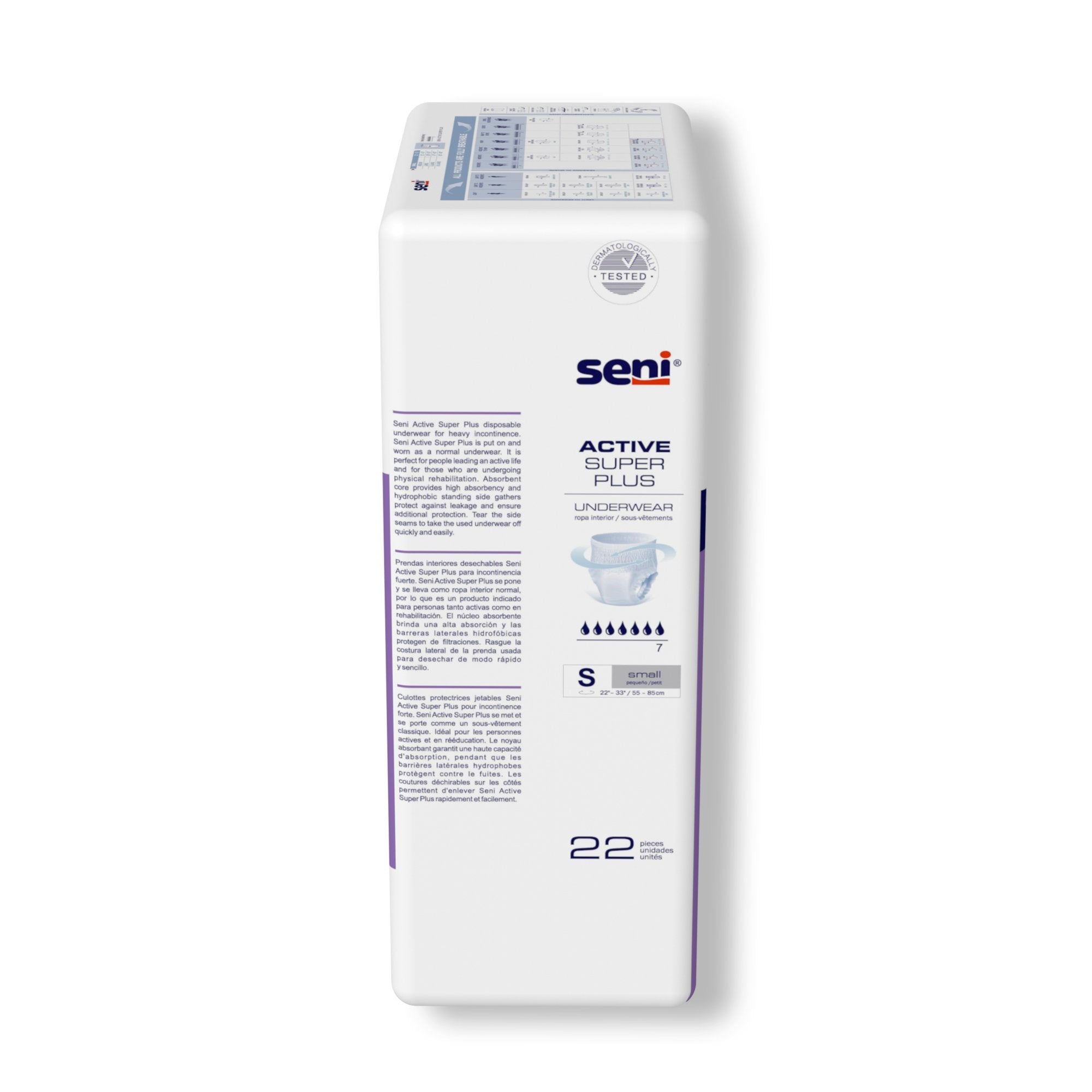 Seni® Active Super Plus Heavy Absorbent Underwear, Small