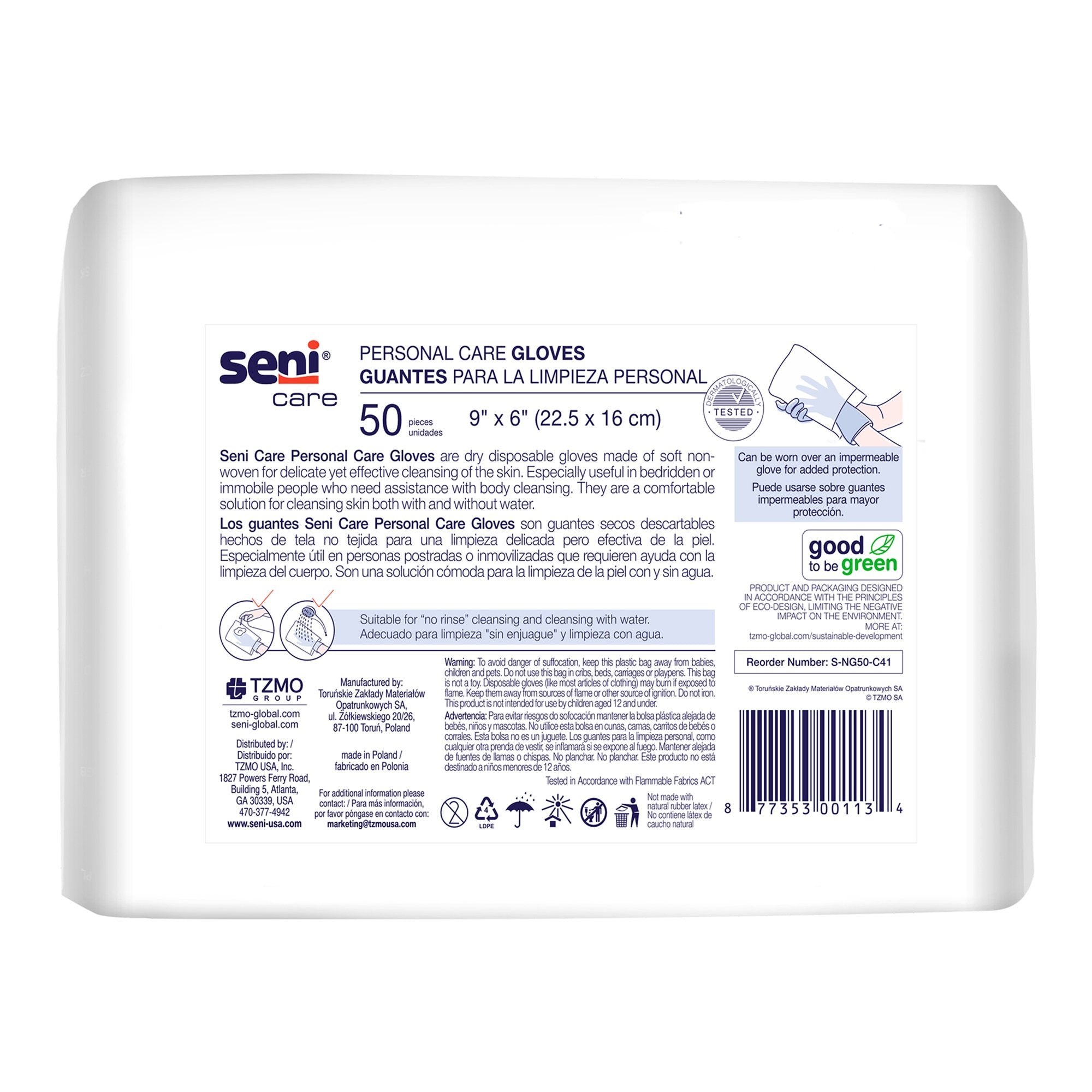 Seni® Care Wash Glove