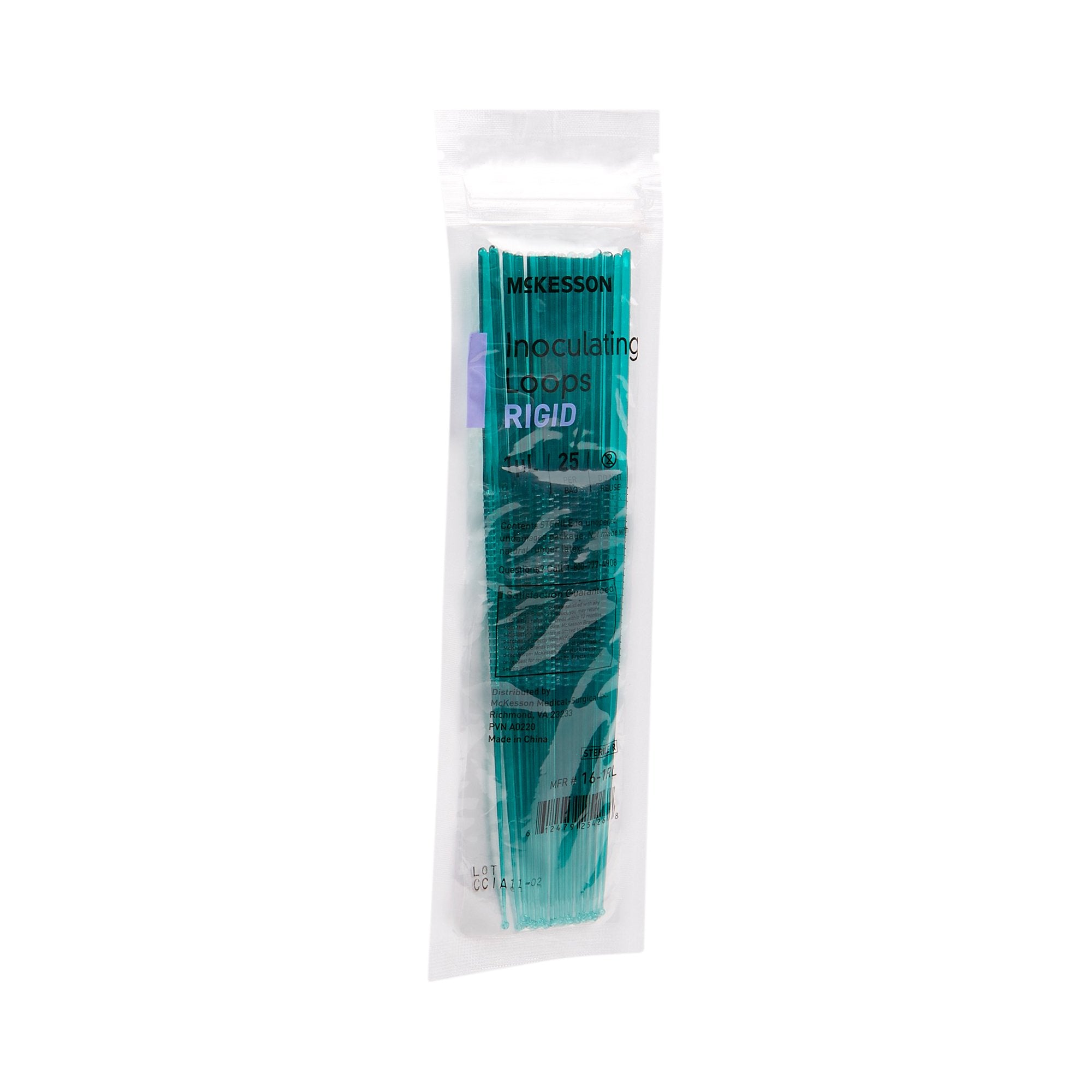 McKesson Inoculating Loop, Dark Color, 1 Î¼L, 20-Centimeter Length