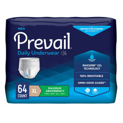 Prevail® Daily Underwear Maximum Absorbent Underwear, Extra Large