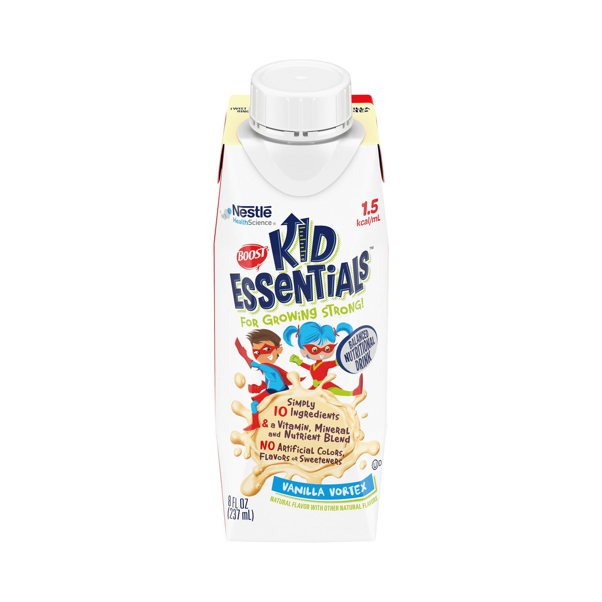 Boost® Kid Essentials 1.5 Vanilla Pediatric Oral Supplement / Tube Feeding Formula, 8 oz. Carton