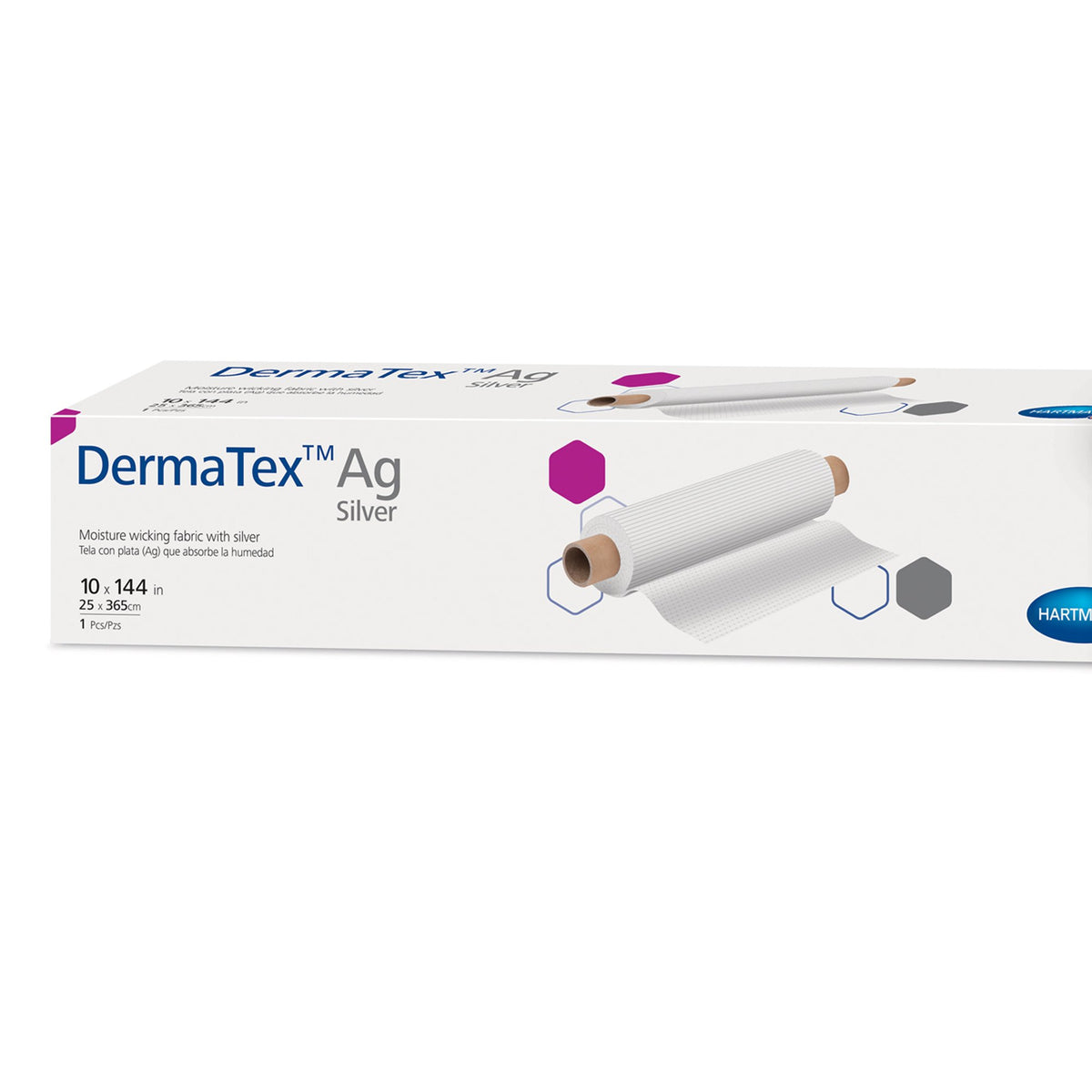 DermaTex Ag Silver Moisture Wicking Fabric, 10 x 144 Inch