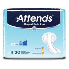 Attends® Shaped Pads Plus