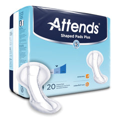 Attends® Shaped Pads Plus