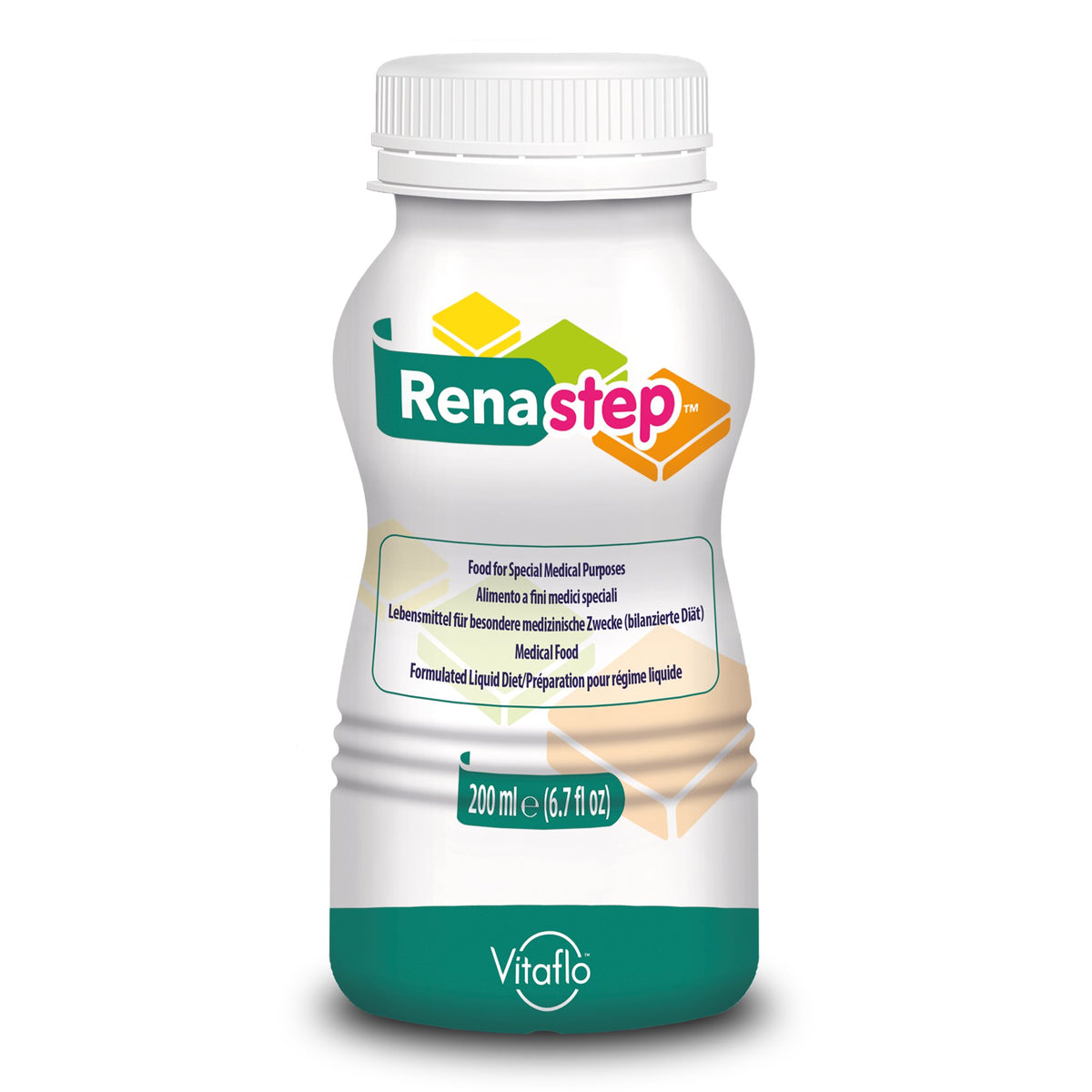 Renastep Vanilla Pediatric Renal Oral Supplement / Tube Feeding Formula, 6.7 oz. Bottle