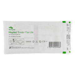 Mepilex® Border Flex Lite Silicone Foam Dressing, 2 x 5 Inch