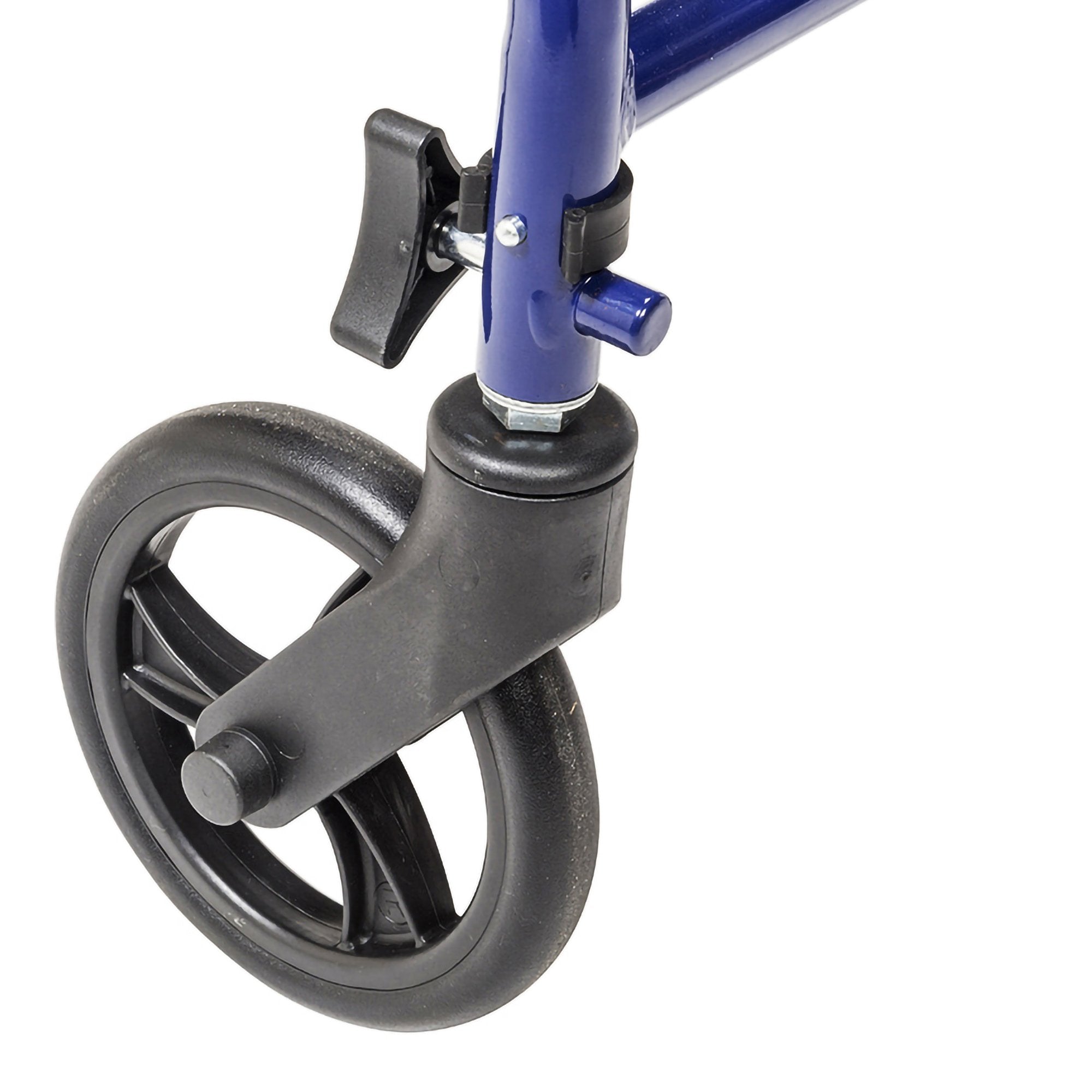 drive Steel Rollator with 6 Inch Wheels, Blue