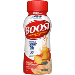 Boost® Original Peaches and Creme Oral Supplement, 8 oz. Bottle