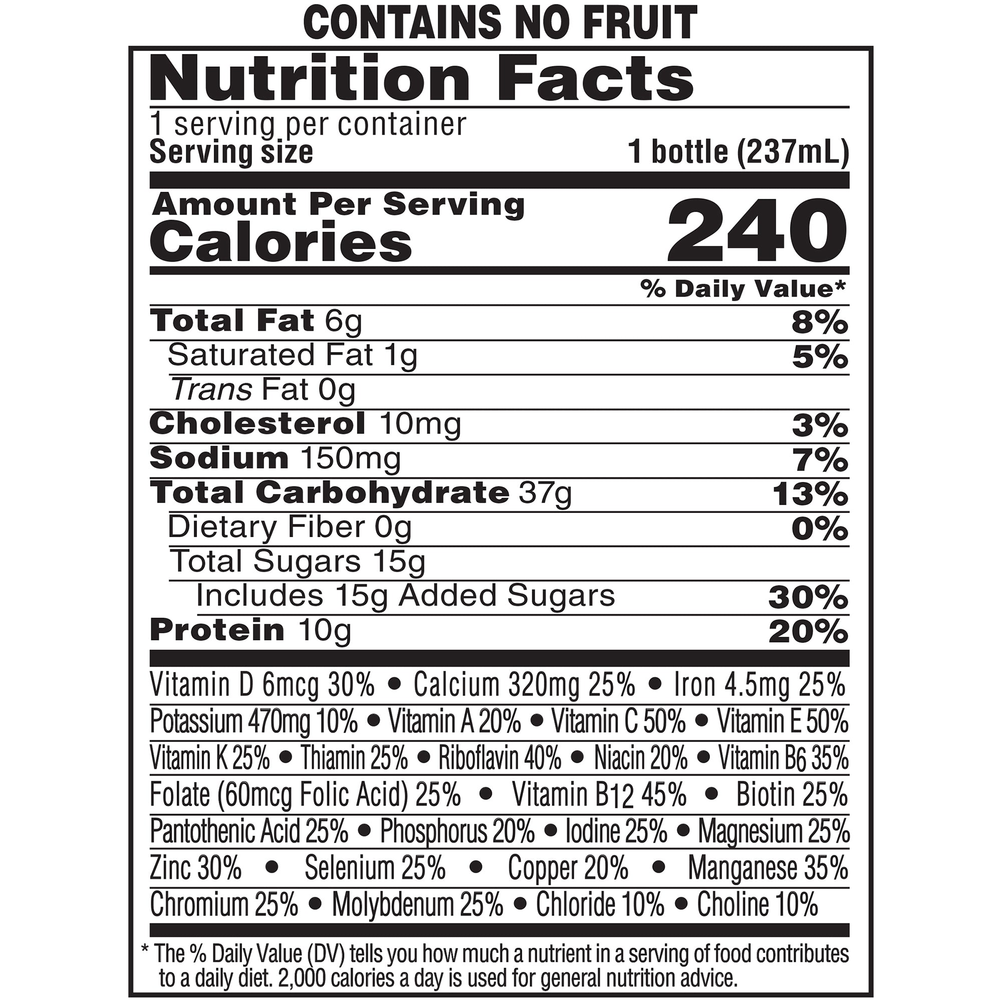 Boost® Original Peaches and Creme Oral Supplement, 8 oz. Bottle