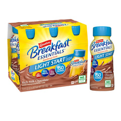 Carnation Breakfast Essentials® Light Start® Chocolate Oral Supplement, 8 oz. Bottle