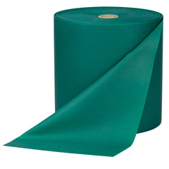 McKesson CanDo® Exercise Resistance Band, Green, 5 Inch x 50 Yard, Medium Resistance