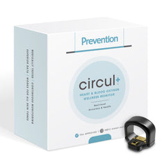 Prevention® circul+ Wellness Monitor Ring, Large