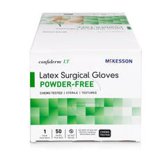 Confiderm® LT Latex Surgical Glove, Size 7.5, Ivory