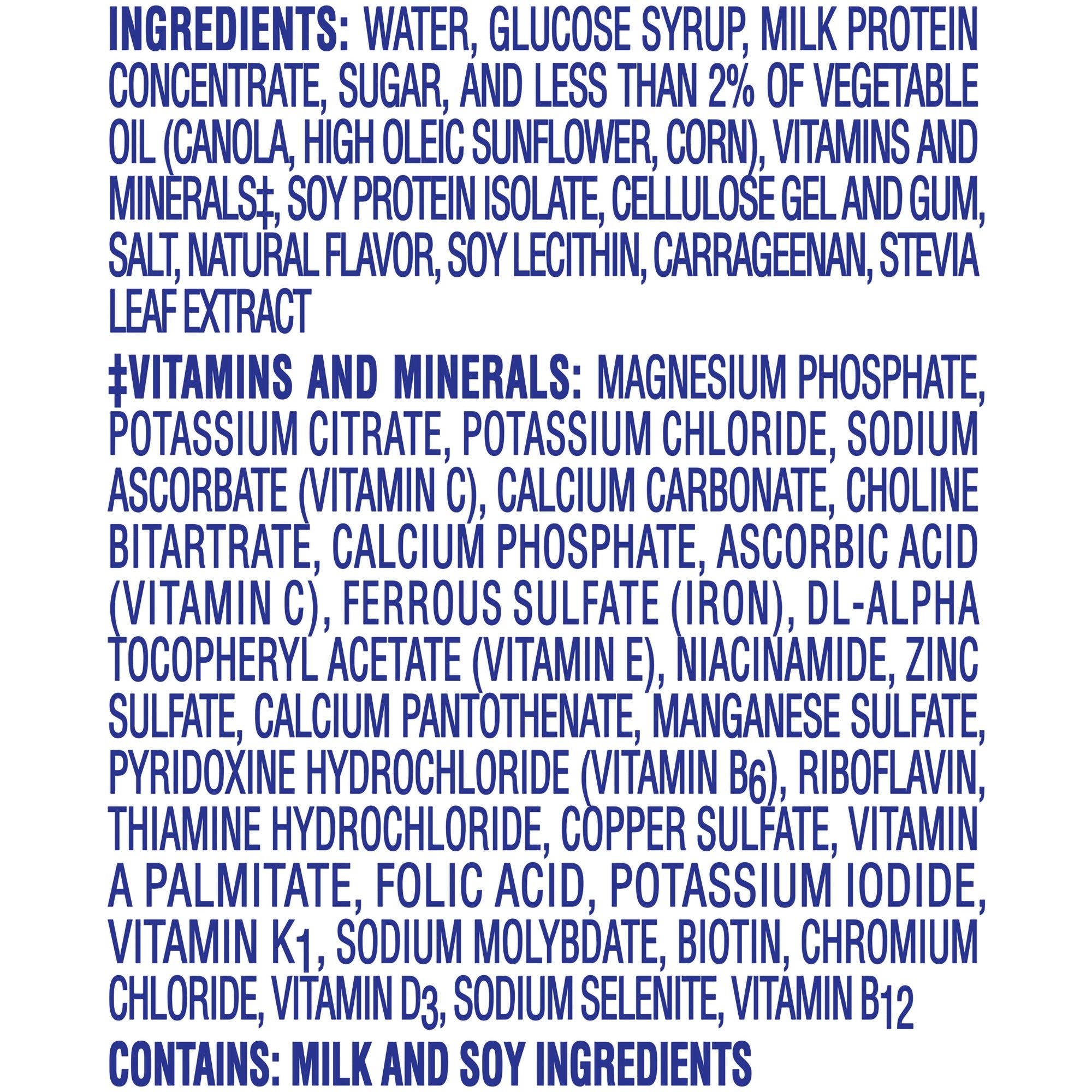 Carnation Breakfast Essentials® Vanilla Oral Supplement, 8 oz. Carton