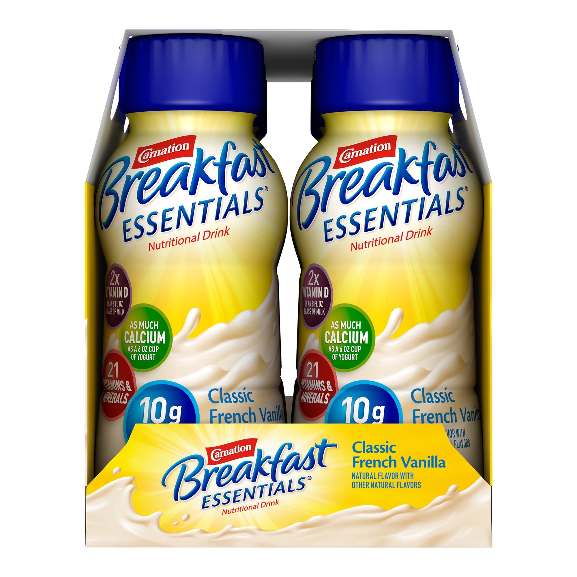Carnation Breakfast Essentials® Vanilla Oral Supplement, 8 oz. Carton