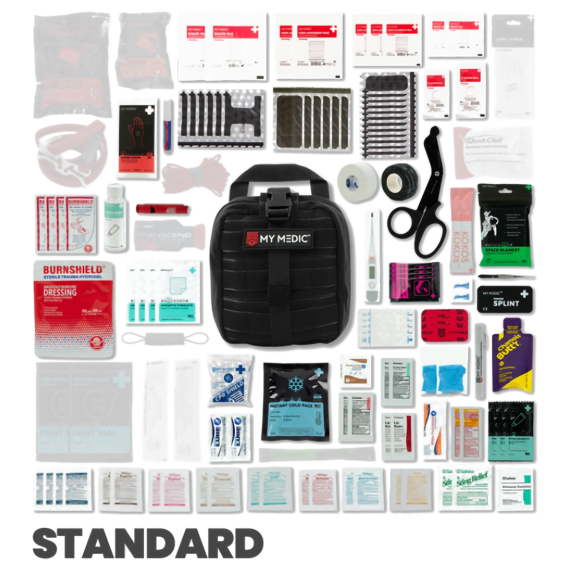 My Medic MYFAK First Aid Kit, Medical Supplies for Survival - Black