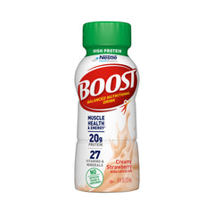 Boost® High Protein Strawberry Oral Protein Supplement, 8 oz. Bottle