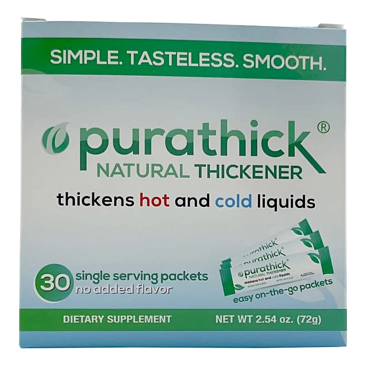 purathick® Thin Nectar Beverage Thickener, 2.4-Gram Packet