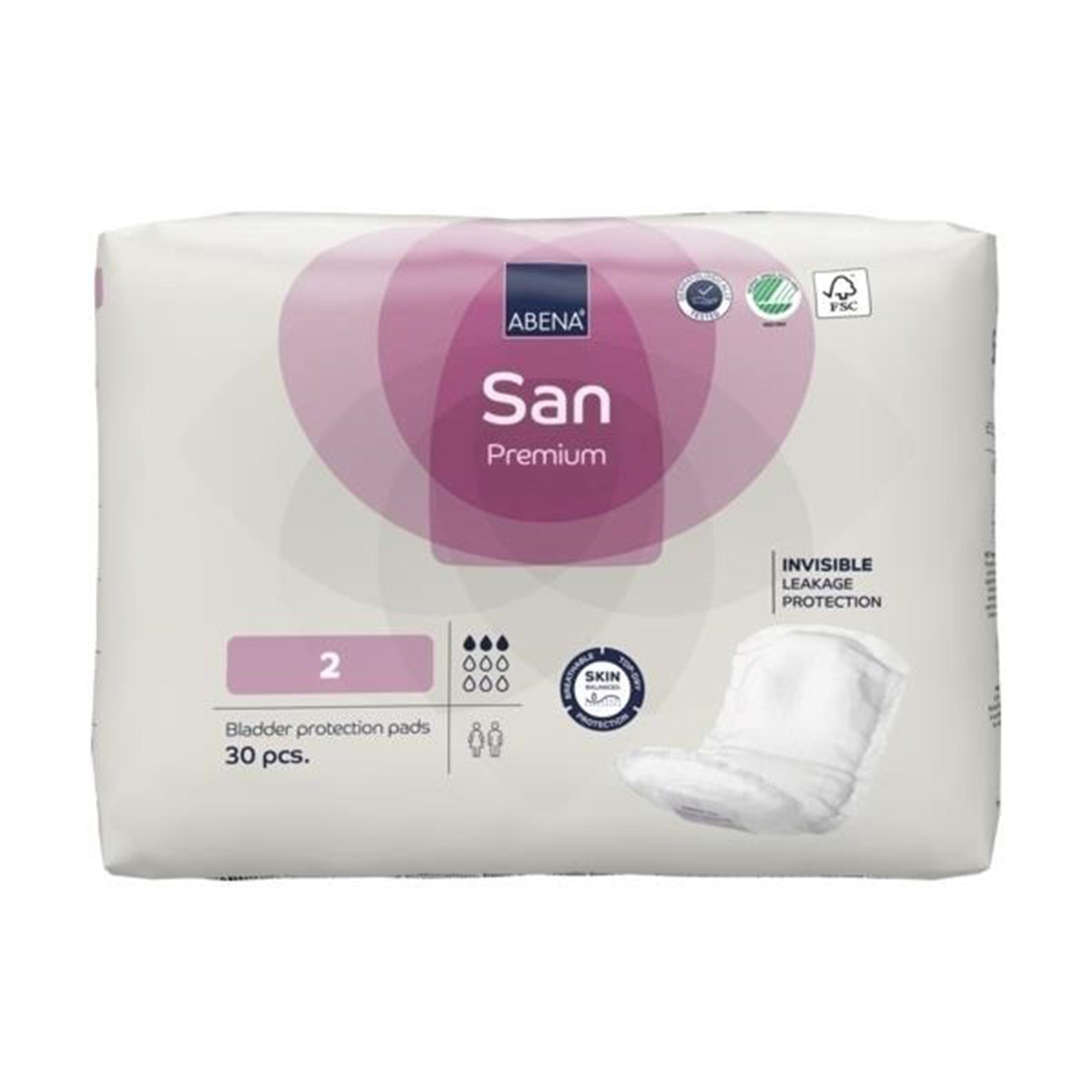 Abena® San Premium Bladder Protection Pads, Size 2